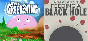 The Greenening x A Game About Feeding A Black Hole banner