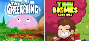 The Greenening x Tiny Biomes: Cozy Idle banner