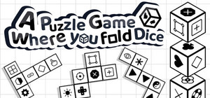 A Puzzle game where you fold Dice banner