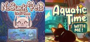 Cozy Aquatic Focus Bundle: With Me: Aquatic Time x NoSlack Pets: Lo-Fi Paws banner