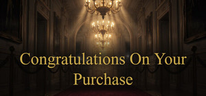 Congratulations On Your Purchase banner