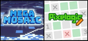 Mega Mosaic X Pixelogic banner