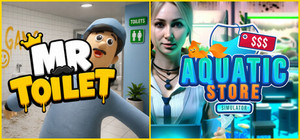 Mr Toilet x Aquatic Store Simulator banner