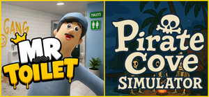 Pirate Cove Simulator x Mr Toilet banner