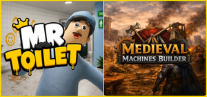 Mr Toilet x Medieval Machines Builder banner
