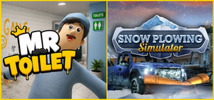 Mr Toilet x Snow Plowing Simulator banner