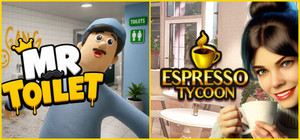 Espresso Tycoon x Mr Toilet banner