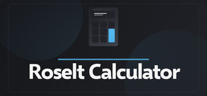 Roselt Calculator banner