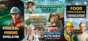 Mineral Mining x Food Processing x Ranch Farm x Hydroponics x Coastal Kitchen banner