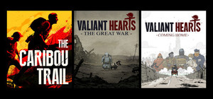 The Caribou Trail x Valiant Hearts - The Great War/Coming Home banner