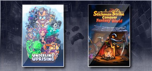 Underling Uprising & Stickman Strikes: Conquer Fantasy World banner