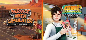 Comic Book Store in Service Area banner