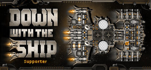 Down with the Ship: Supporter banner
