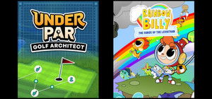 Under Par Golf Architect x Rainbow Billy banner