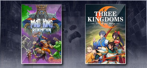 Mad King Redemption & Three Kingdoms: The Blood Moon banner