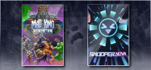 Mad King Redemption & SHOOPER NOVA banner