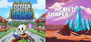 Skeleseller x WorldShaper Idle banner