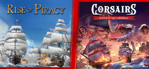 Corsairs - Battle of the Caribbean x Rise of Piracy banner