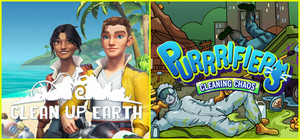 Clean Up Earth x Purrrifiers banner