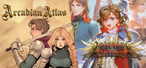 Banner of the Maid + Arcadian Atlas banner