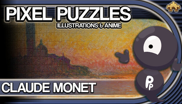 Pixel Puzzles Illustrations & Anime: Claude Monet