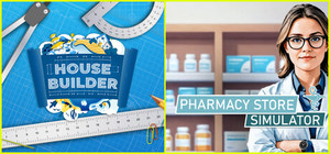Pharmacy Store Simulator x House Builder banner