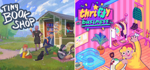 Thrifty Business & Tiny Bookshop banner