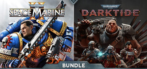 Warhammer 40,000: Space Marine 2 x Darktide banner