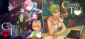 Coffee Talk in Seattle and Tokyo banner