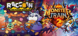 Monster Train 2 x RACCOIN banner