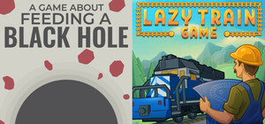 A Game About Feeding A Black Hole X Lazy Train Game banner