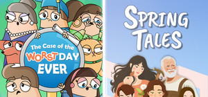 The Case of the Worst Day Ever + Spring Tales banner
