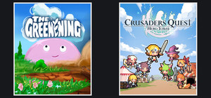 The Greenening + Crusaders Quest : Hero Town banner