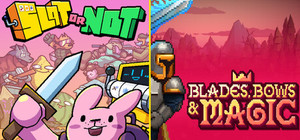 Blades, Bows, and... Bunnies banner