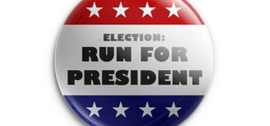 Election: Run for President banner