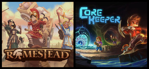 Core Keeper + Romestead banner