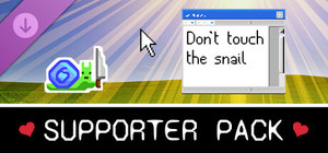 Don't Touch the Snail - Supporter Pack banner