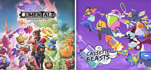 LumenTale x Cassette Beasts banner