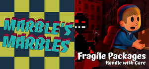 Marbles's x Fragile Packages banner
