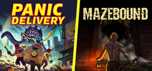 Panic Delivery + Mazebound banner