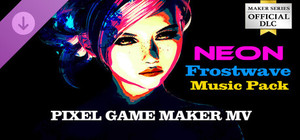 Pixel Game Maker MV - Neon Frostwave Music Pack banner