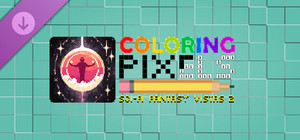 Coloring Pixels - Sci-Fi Fantasy Vistas 2 Pack banner