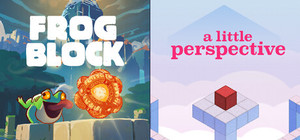 A Little Frogblock banner