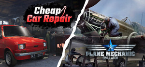 Cheap Car Repair and Plane Mechanic Simulator banner