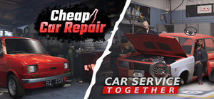 Cheap Car Repair and Car Service Together banner