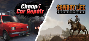 Cheap Car Repair and Cowboy Life Simulator banner