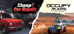 Cheap Car Repair and Occupy Mars banner