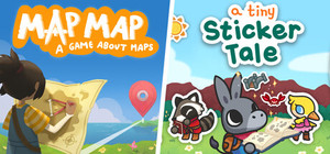 A Tiny Sticker Tale + Map Map banner