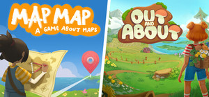 Out and About + Map Map banner