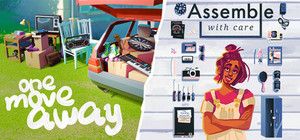 One Move Away x Assemble with Care banner